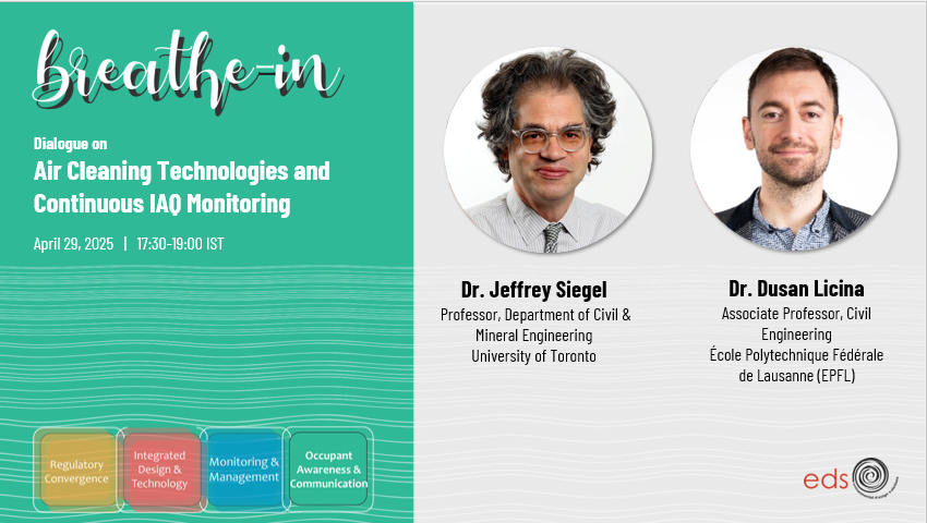 Breathe-In Dialogue on Air Cleaning Technologies and Continuous IAQ Monitoring